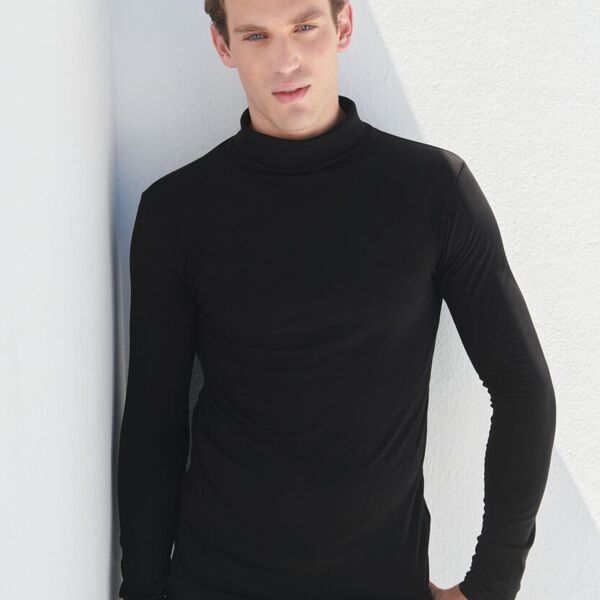 Feel good roll neck top Thumbnail